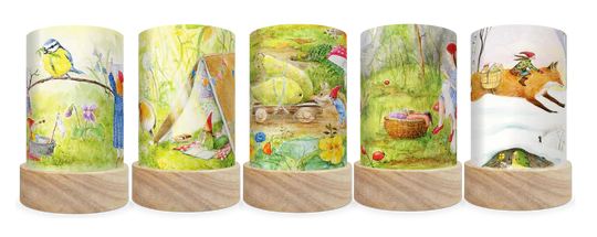Toverlux Lantern Shades Mhairi Hellbrandt set - Gnome Tales