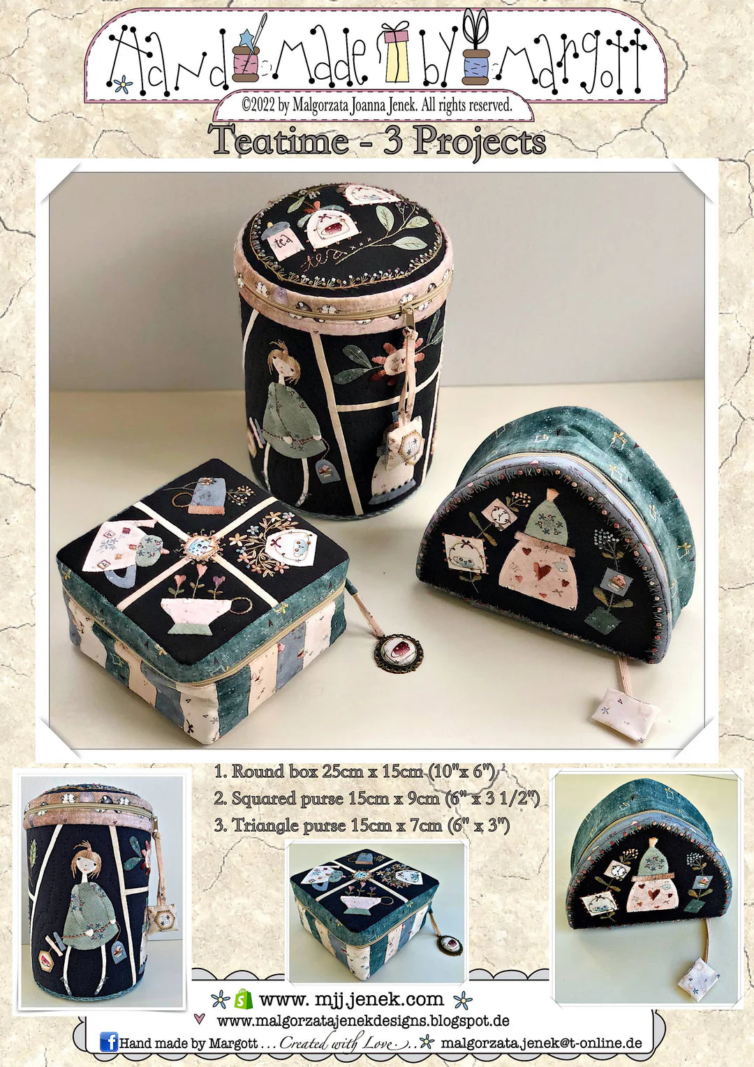 Teatime {3 Projects} Pattern