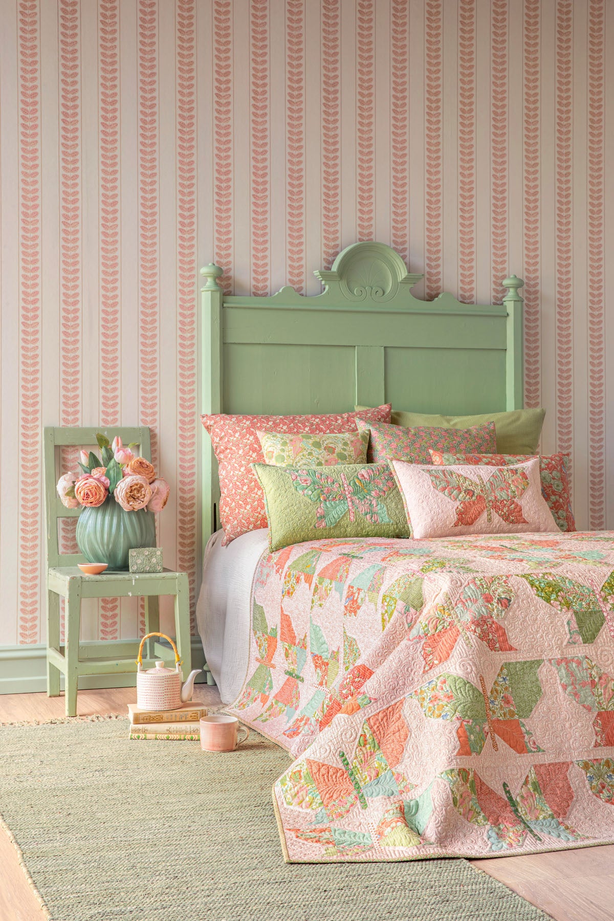 Tilda Songbird Butterflies Quilt KIT