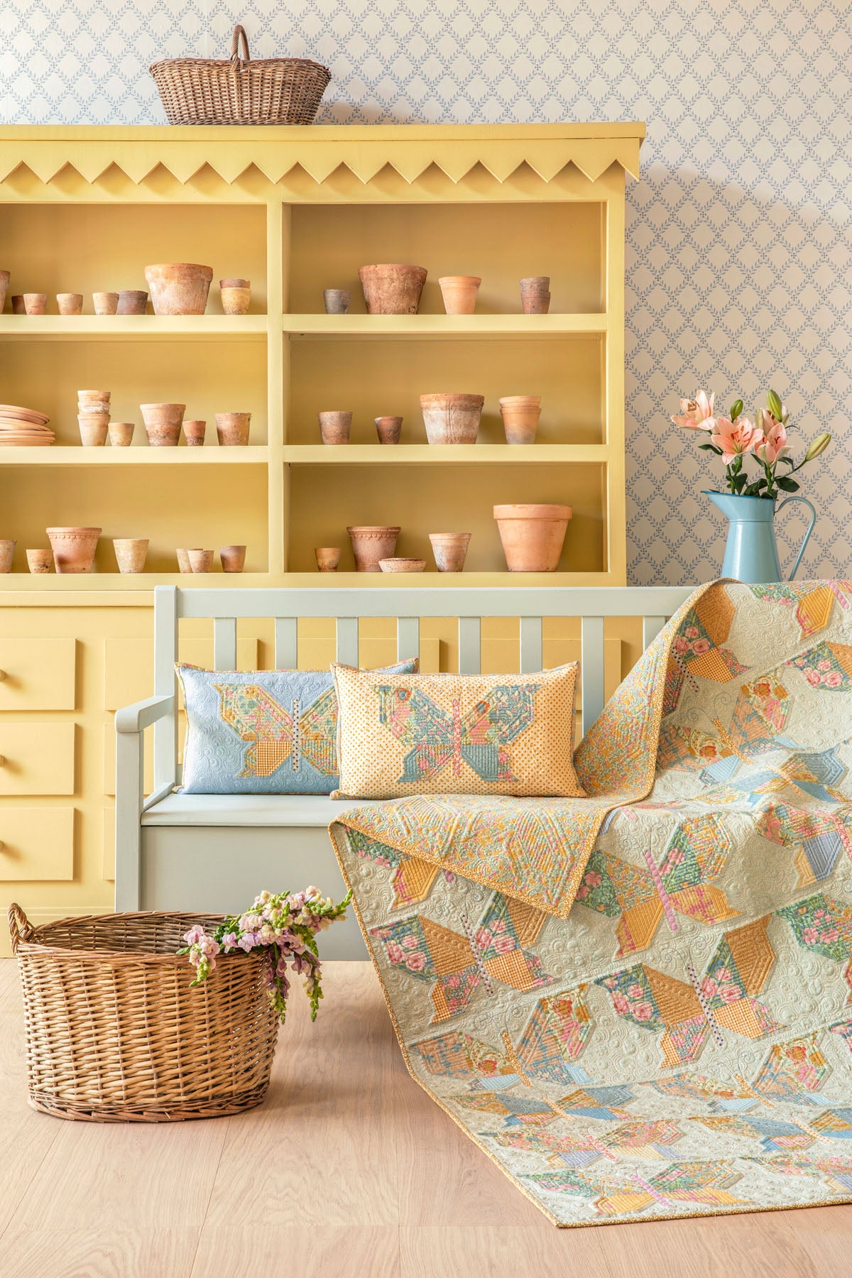 Tilda Songbird Butterflies Quilt KIT