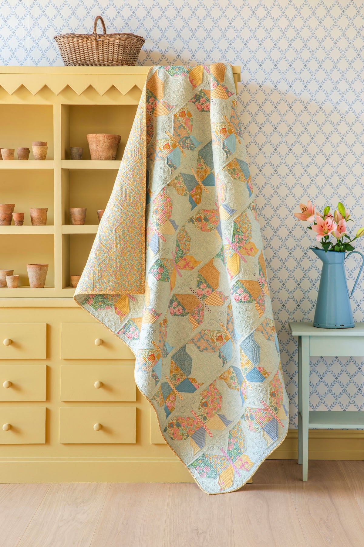 Tilda Songbird Butterflies Quilt KIT