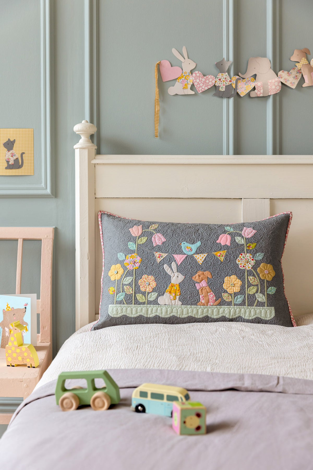 Tilda Vintage Nursery Pillow KITS {Flowerfield}
