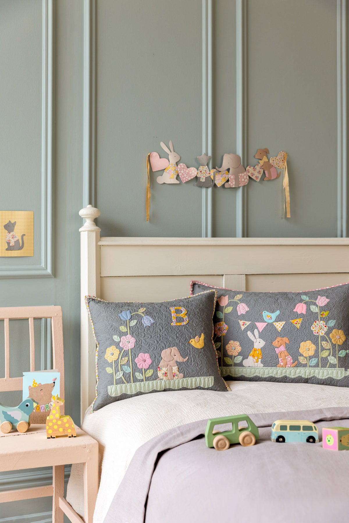 Tilda Vintage Nursery Pillow KITS {Flowerfield}