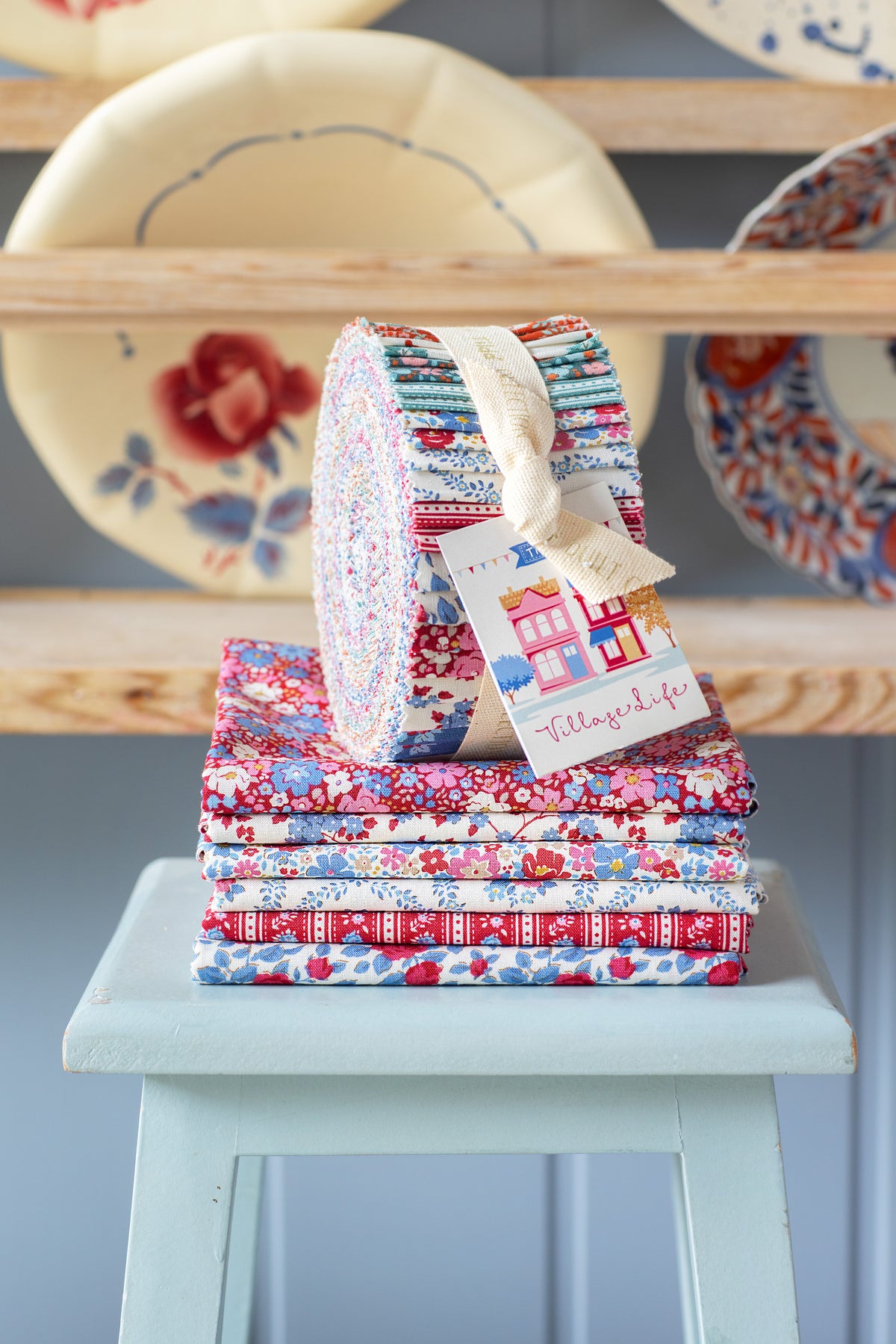 Tilda Village Life FABRIC ROLL