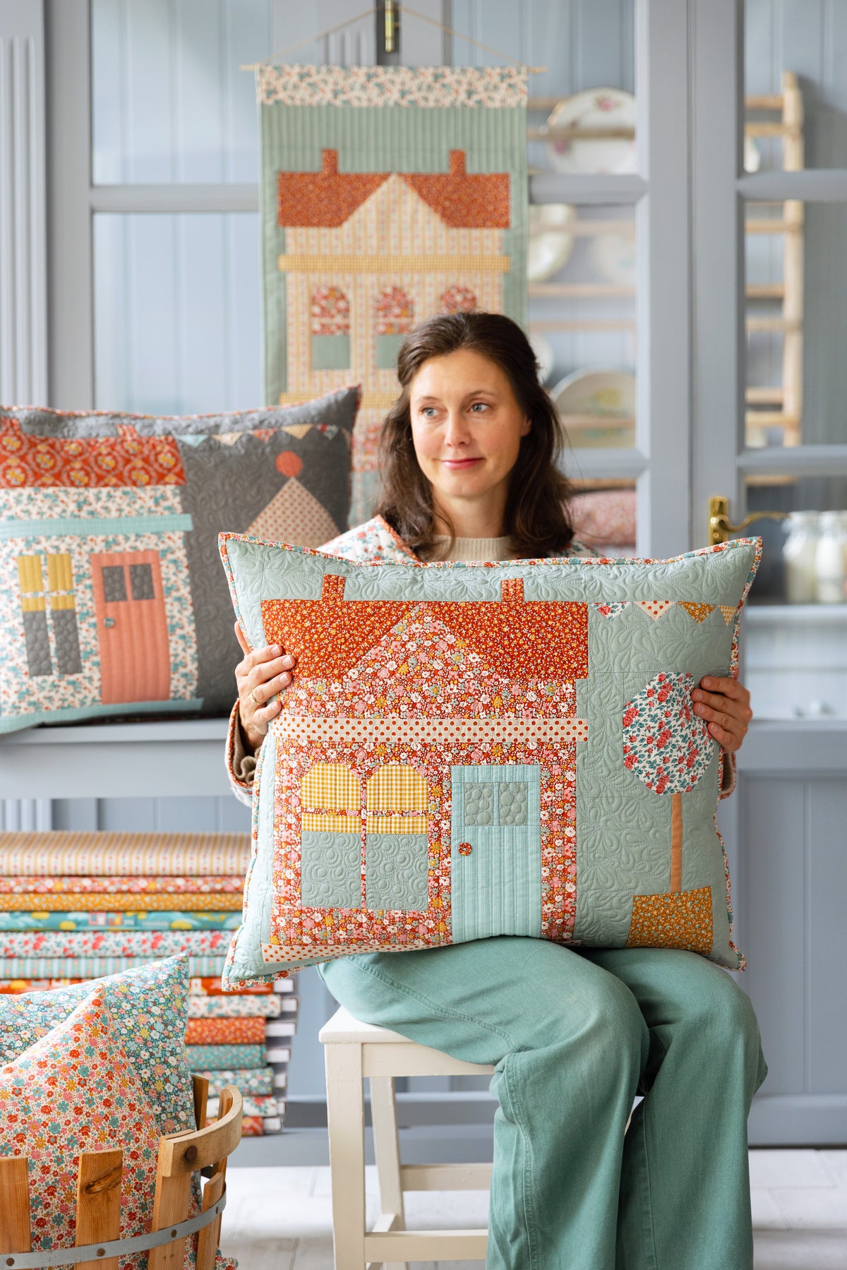 Tilda "Village Life" Pillow KIT