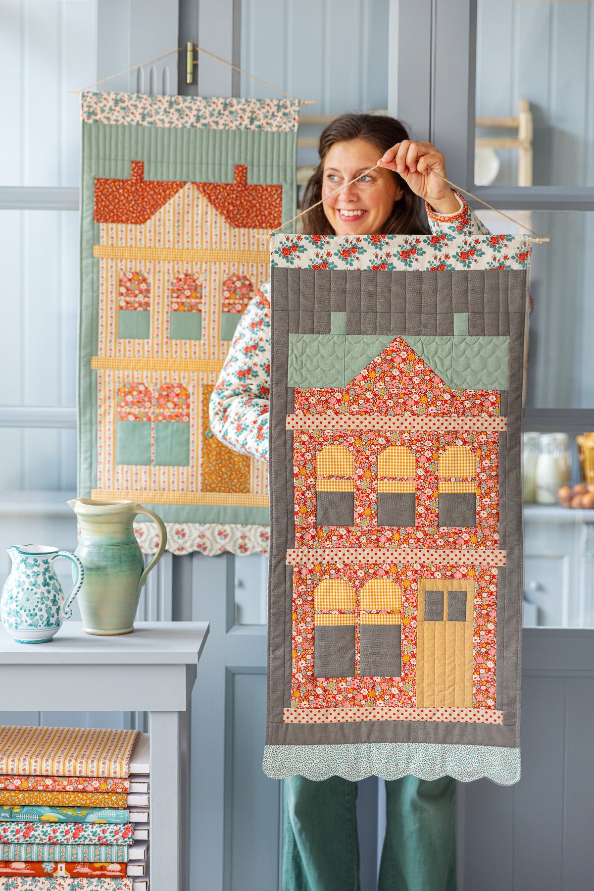 Tilda Village Life Wallhanging KIT