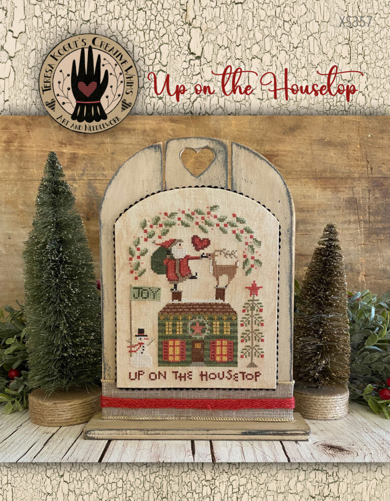Up on the Housetop, by Teresa Kogut pattern