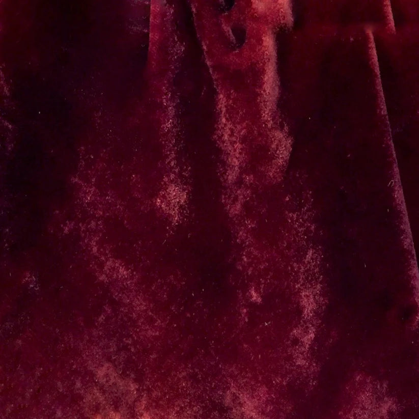 Hand Dyed Velvet, Wild Poppy, by Mary Jo Hiney Designs