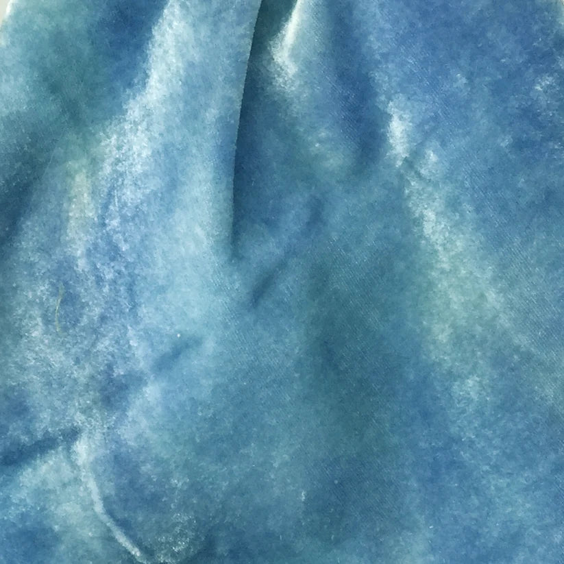 Hand Dyed Silk Velvet, Forget-Me-Knot, by Mary Jo Hiney Designs
