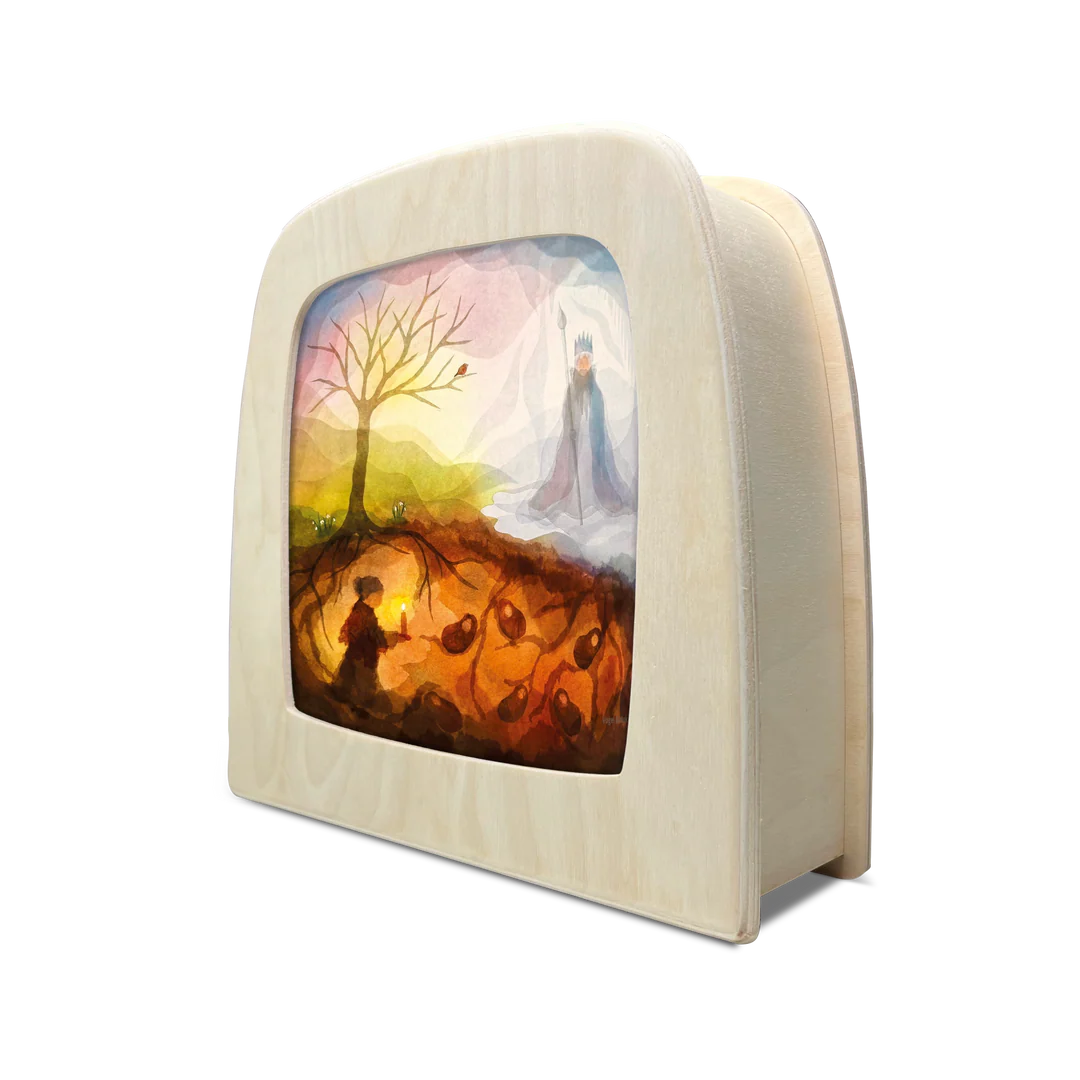 Vogel Geluk - Gaia and the King Silhouette