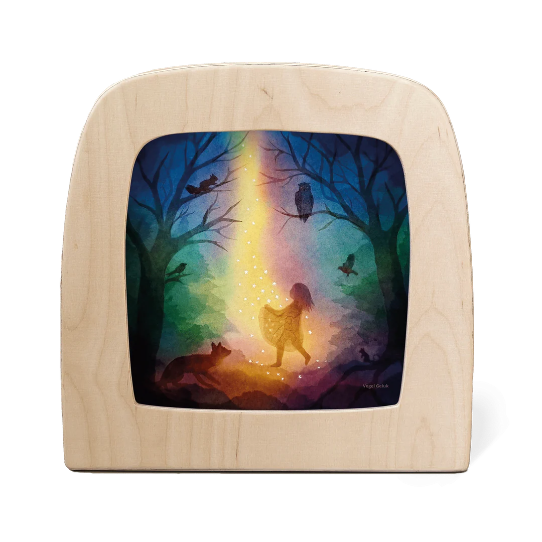 Vogel Geluk - Star Money Silhouette