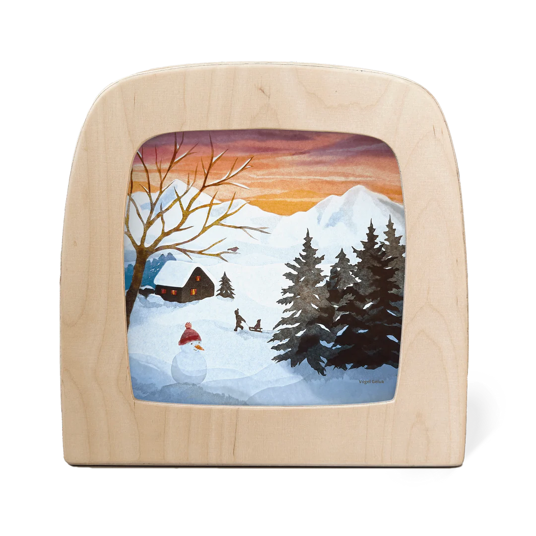 Vogel Geluk - Sled Song Silhouette