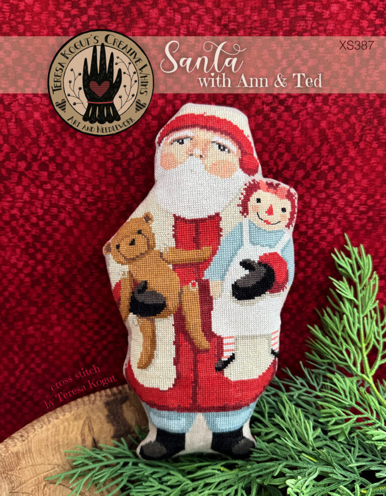 Santa with Ann & Ted, by Teresa Kogut pattern