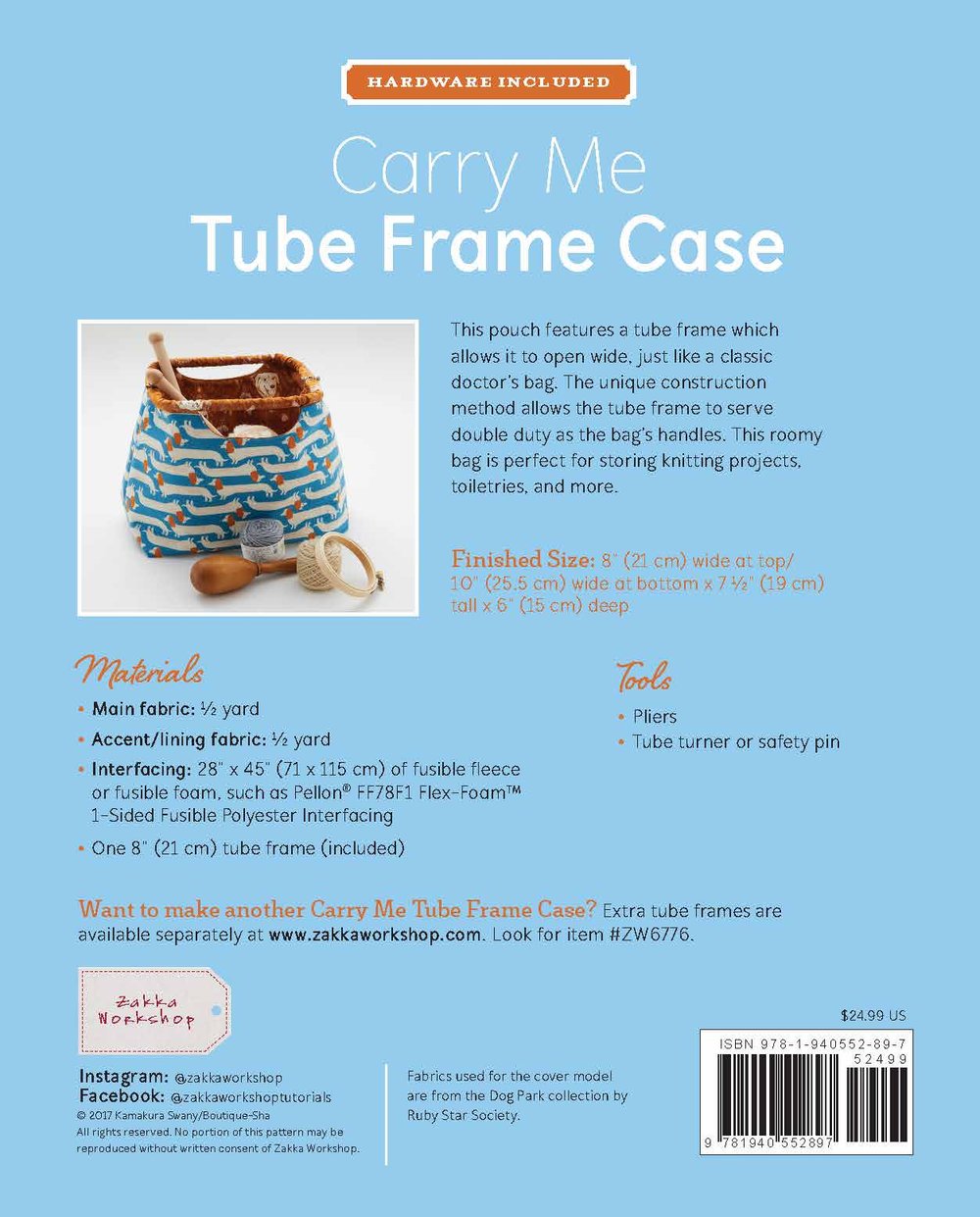 Carry Me Tube Frame Case