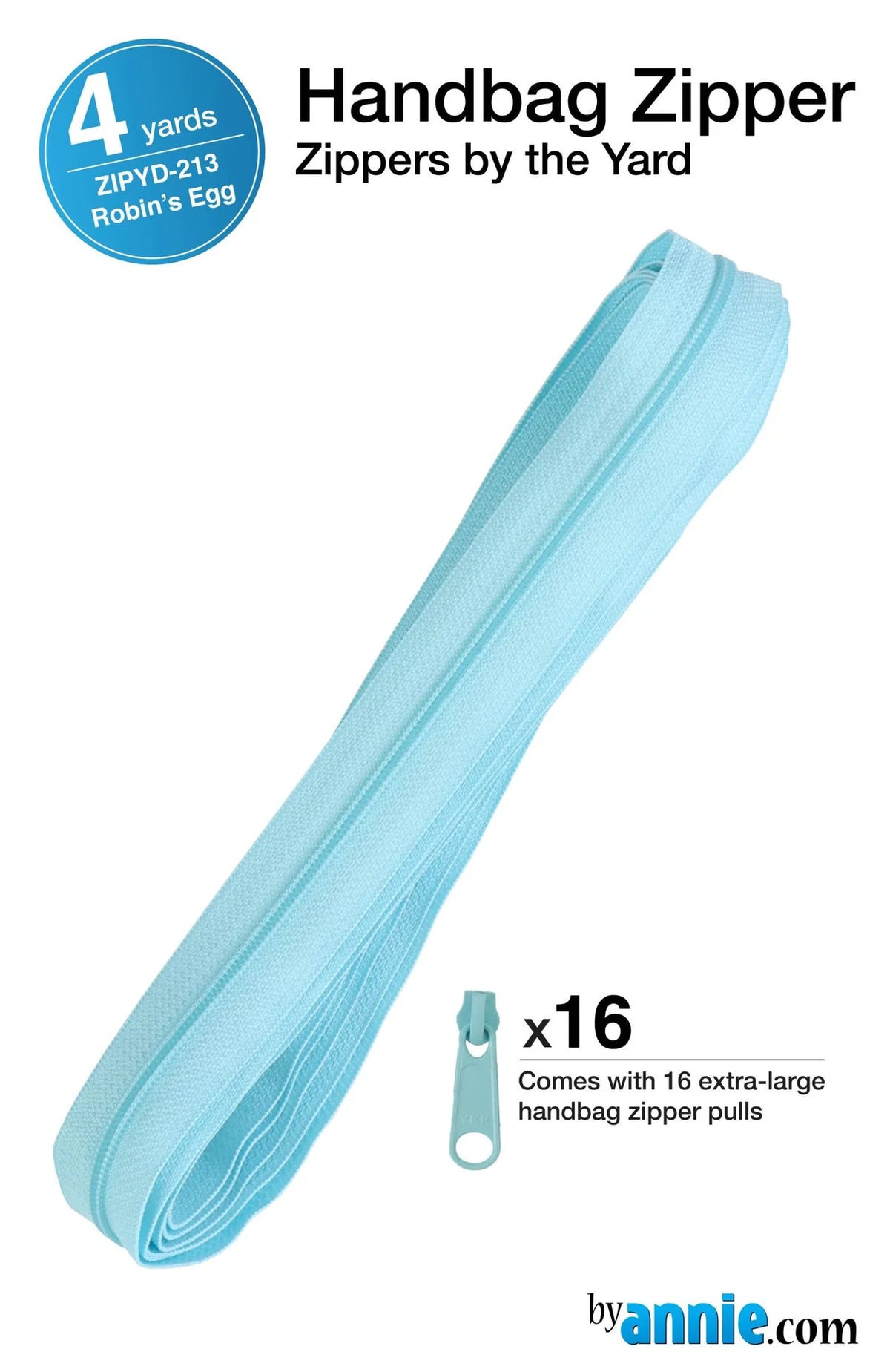 By Annie's Zippers by the Yard