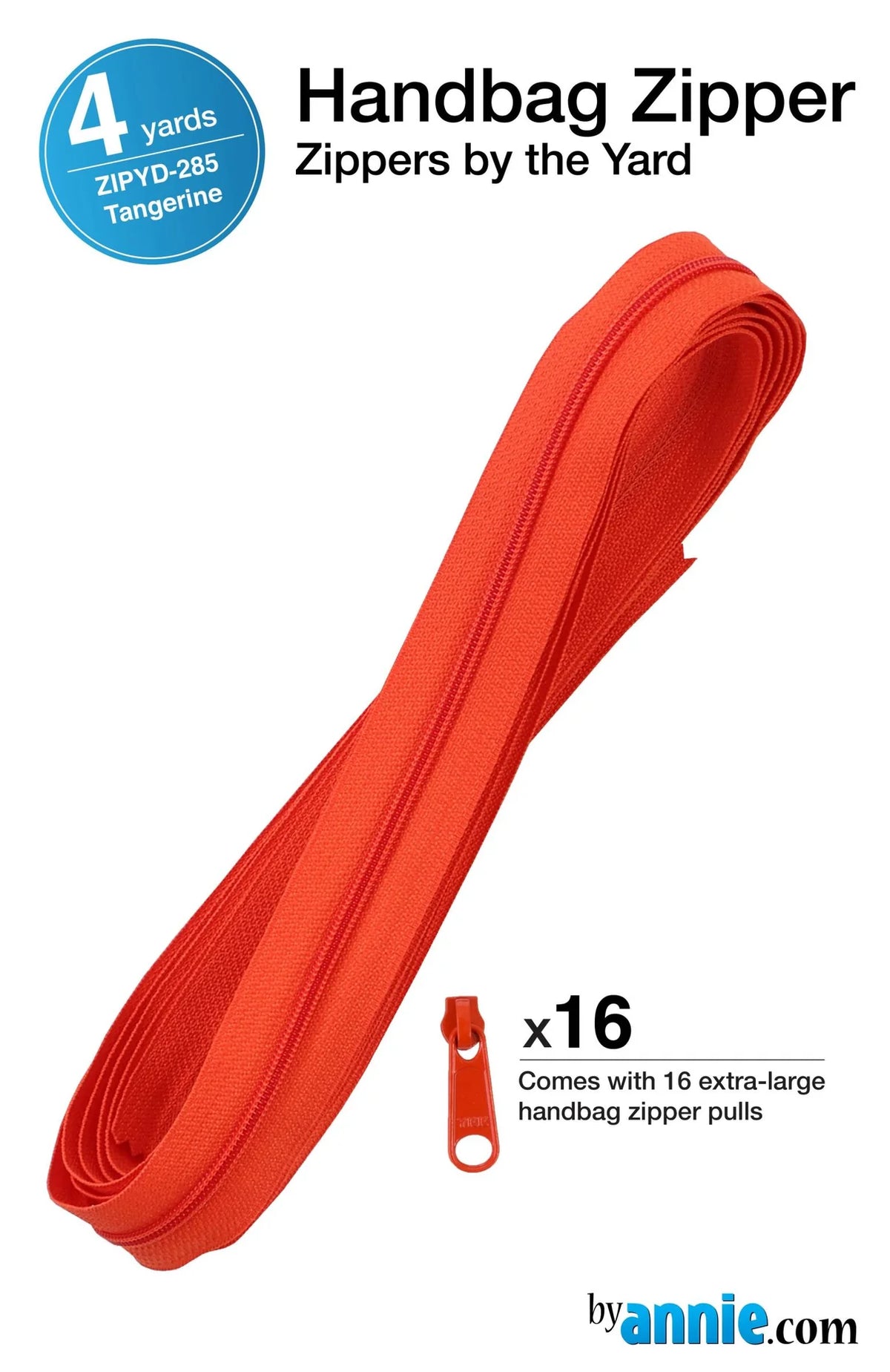 By Annie's Zippers by the Yard