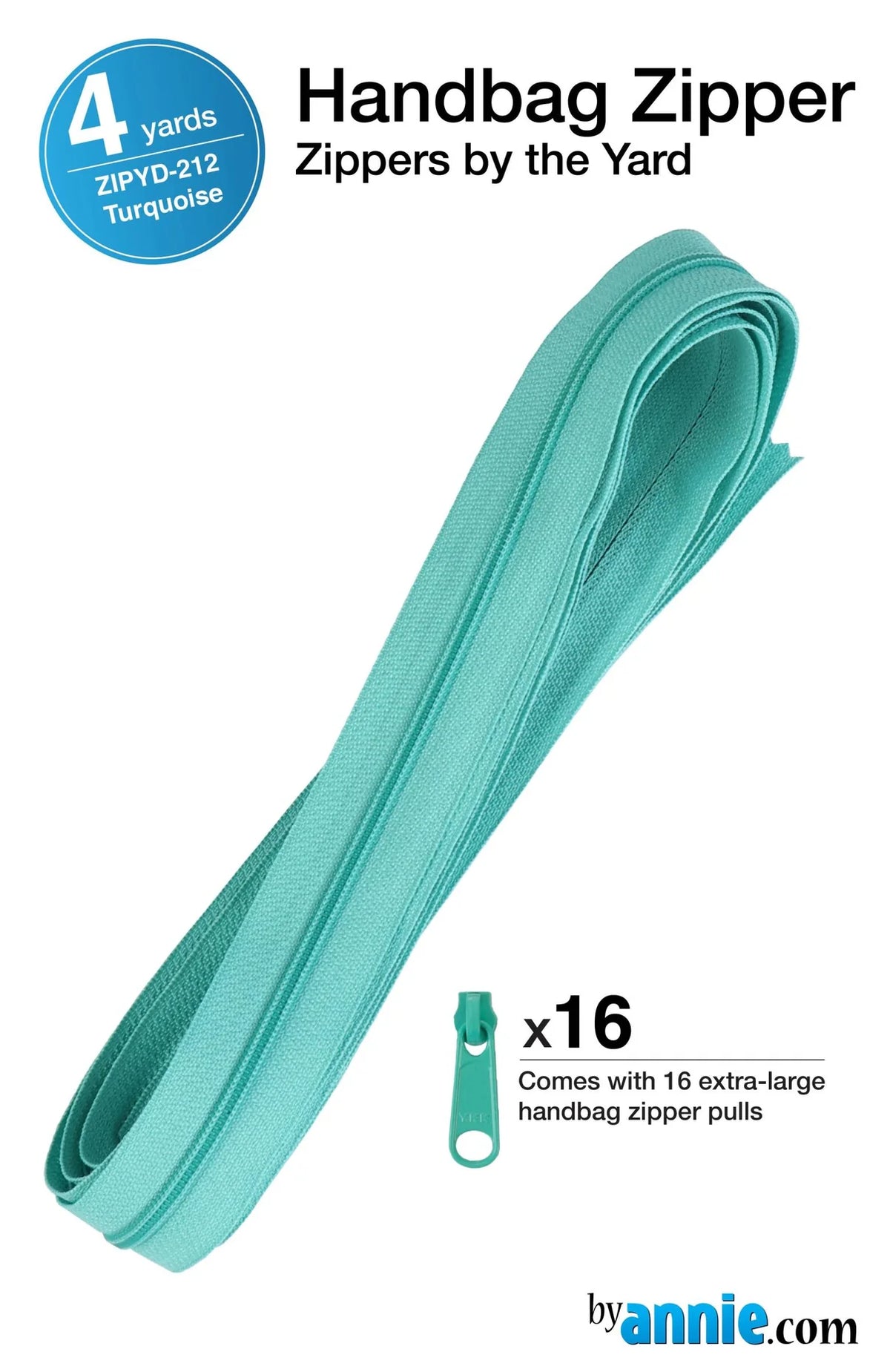 By Annie's Zippers by the Yard