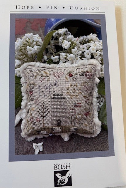 Hope Pin Cushion Cross stitch kit by Shepherd's Bush