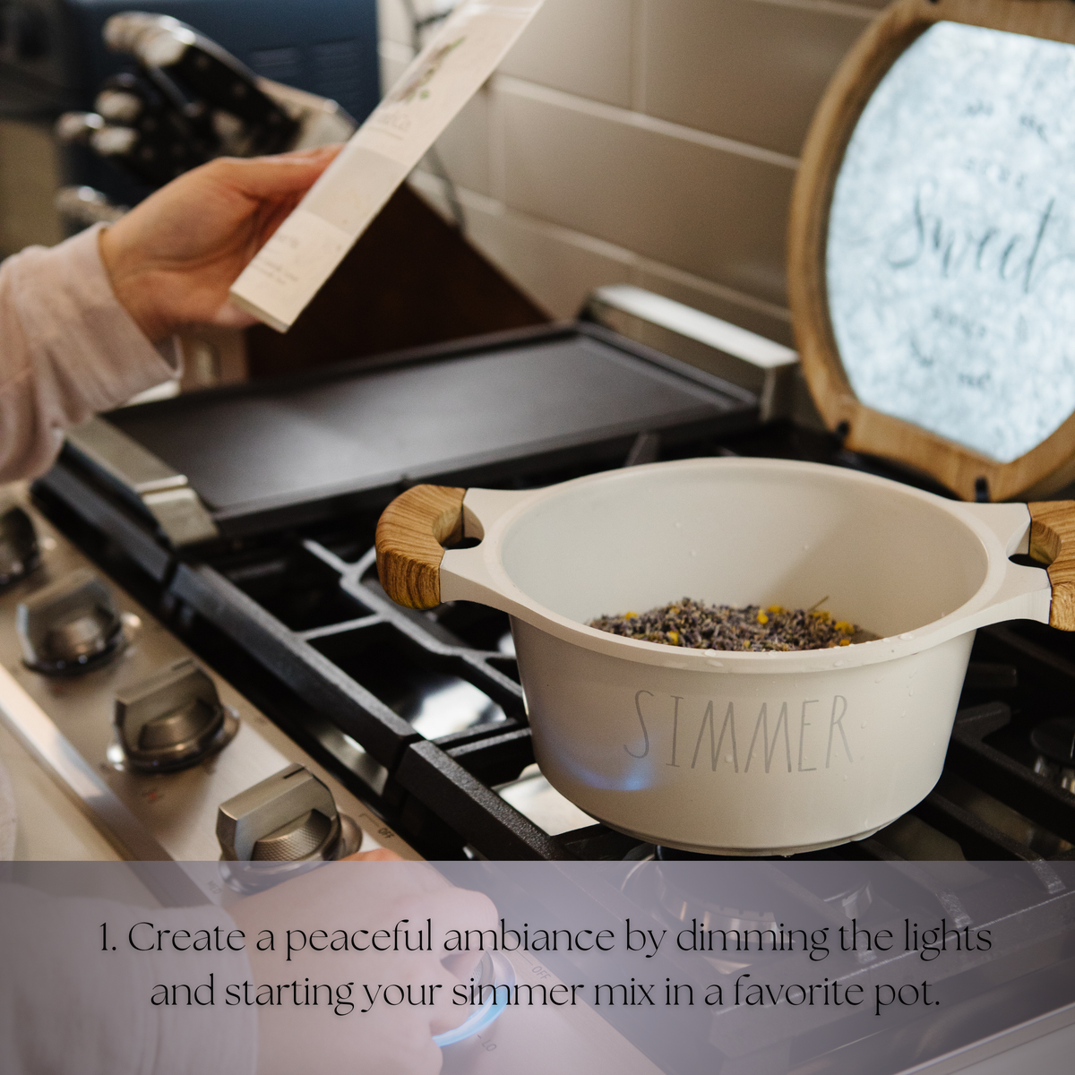 Be Still Simmer Pot Mix, Stovetop Potpourri