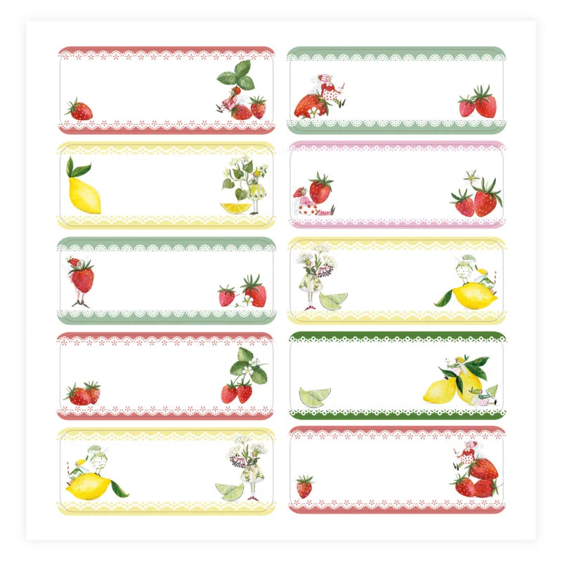 Fresh Lemons Sticker Book