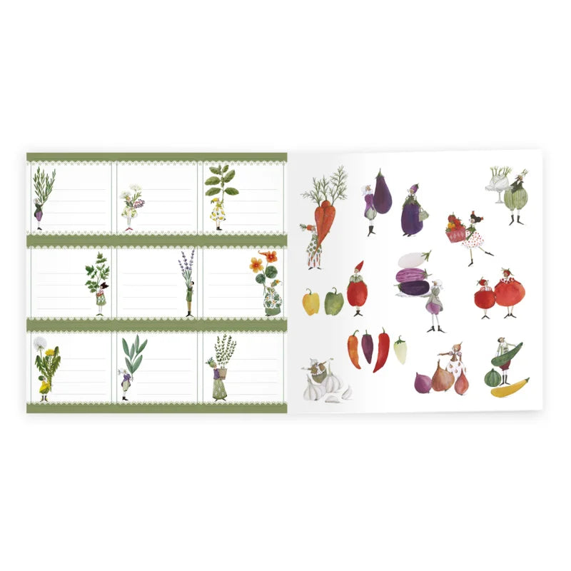 Herb Garden Sticker Book