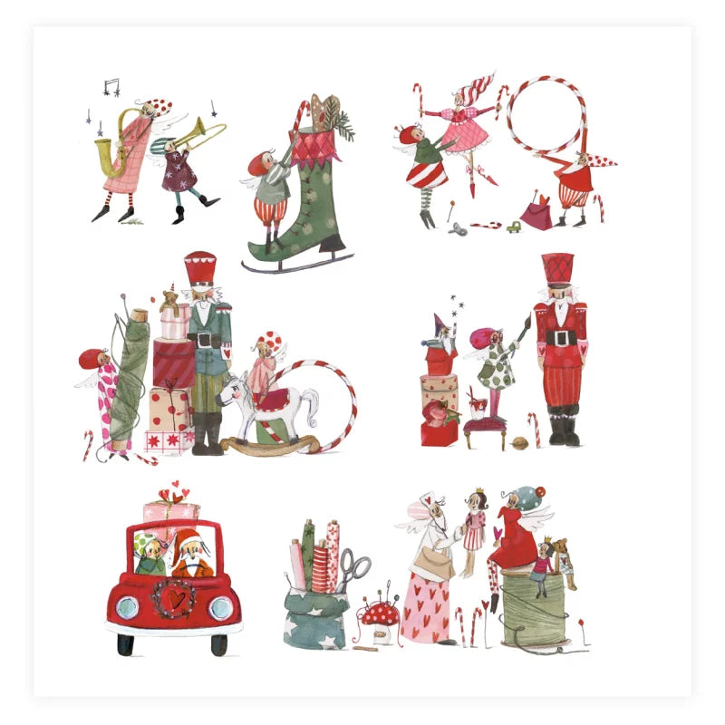 Christmas Workshop Sticker Book