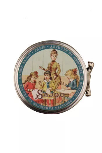 Sajou Ball Safety Pins {Chromed} in Sewing Lesson Tin