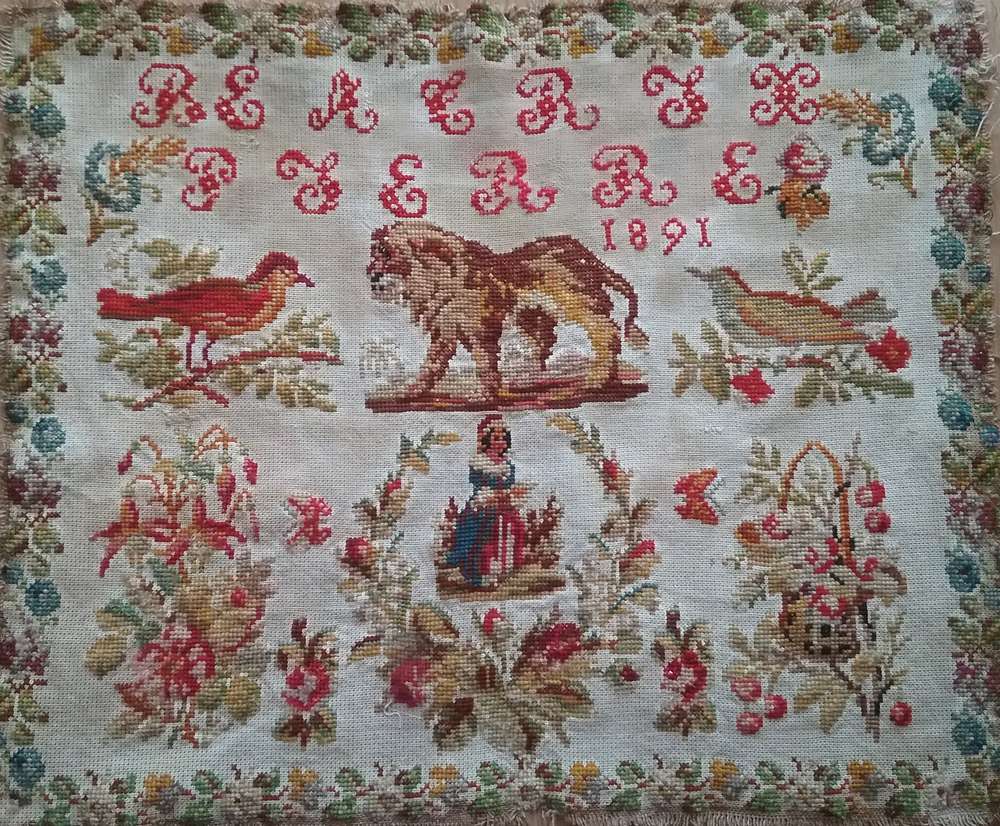 Béatrix Pierre 1891, pattern by Reflets De Soie