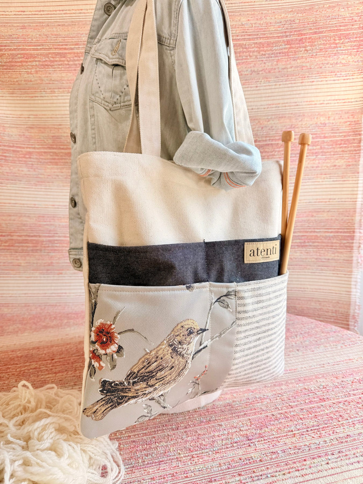 Atenti Project Totes Bird Tutto Tote
