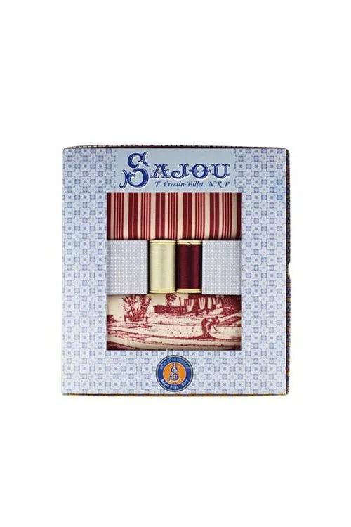 Sajou Gift Box: Travaux de la Manufacture (2 fabrics with thread)