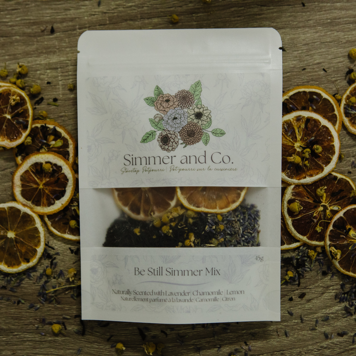 Be Still Simmer Pot Mix, Stovetop Potpourri