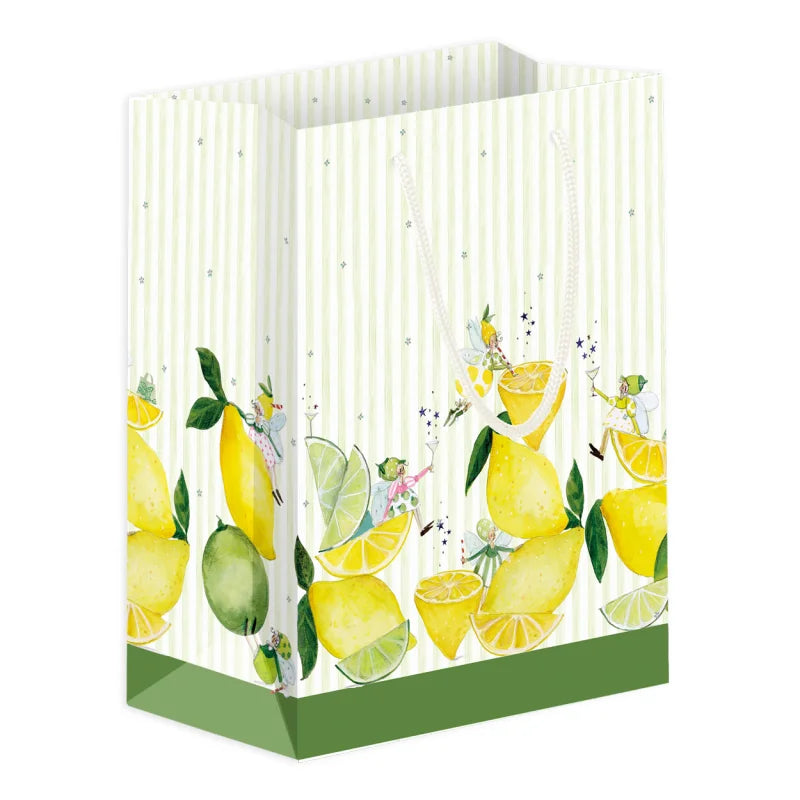 Gift Bag, Medium, Lemons