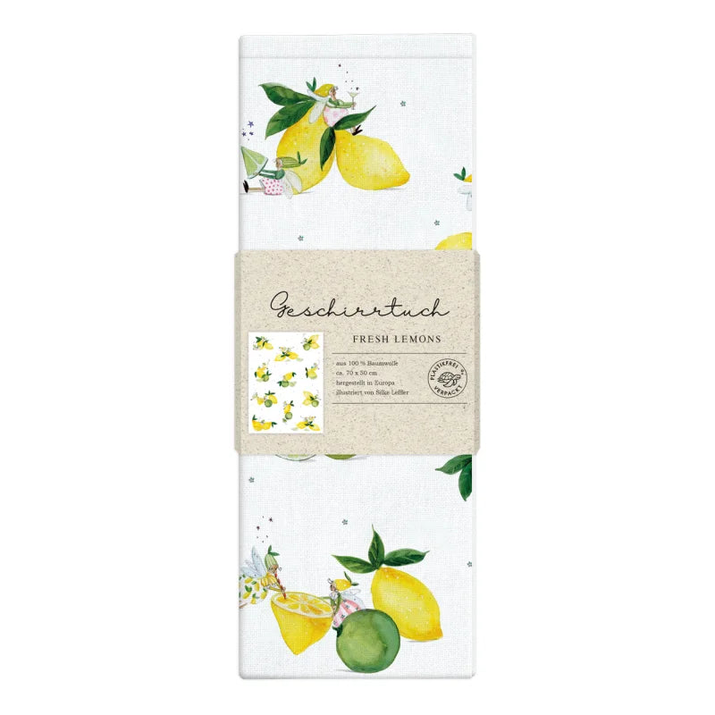 Tea Towel Fresh Lemons