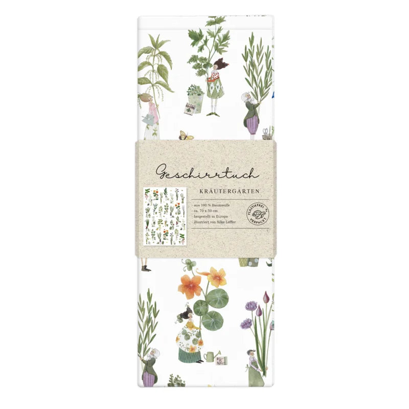 Tea Towel Herb Garden