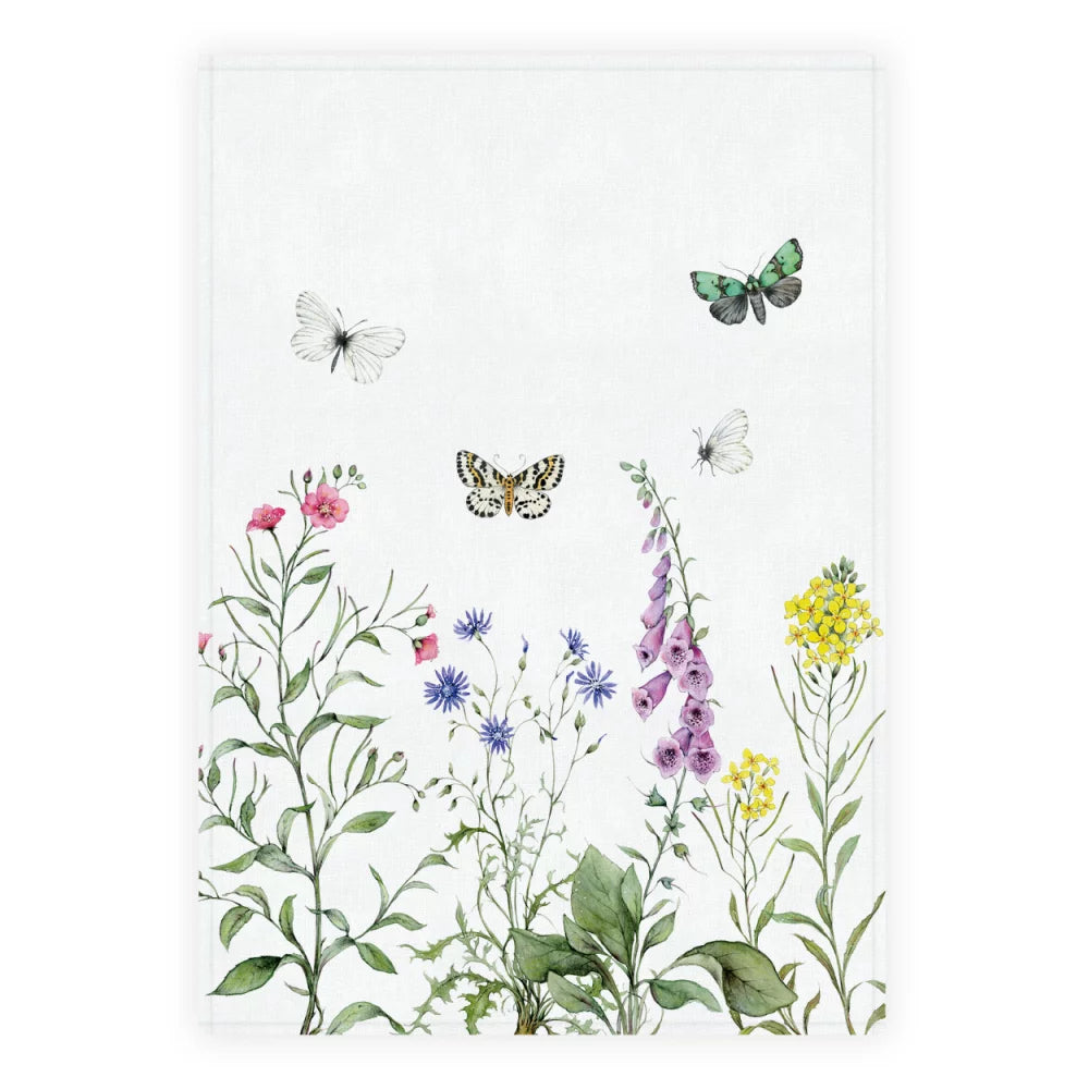 Tea Towel Wildflowers