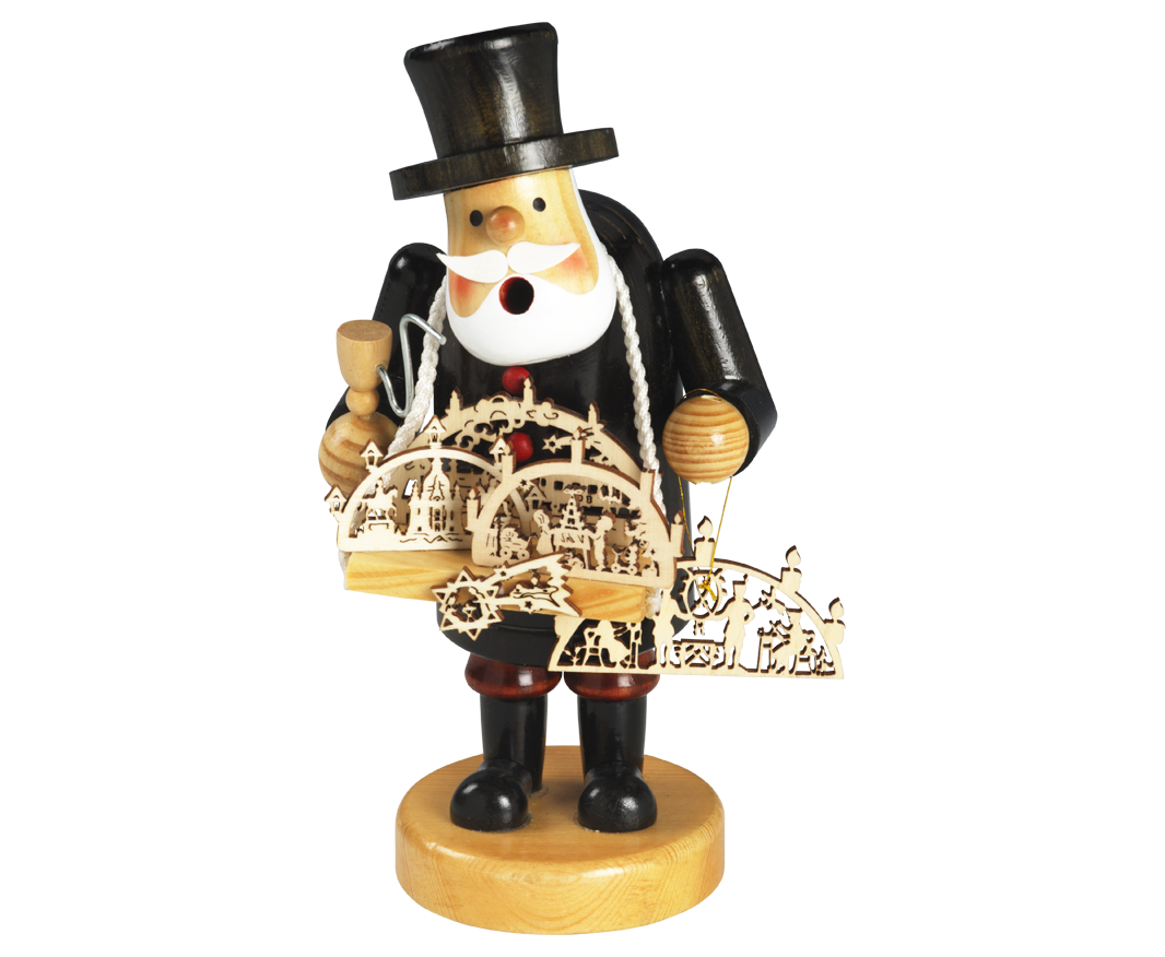 Wooden Santa Christmas Ornament {Candle Arch Seller}