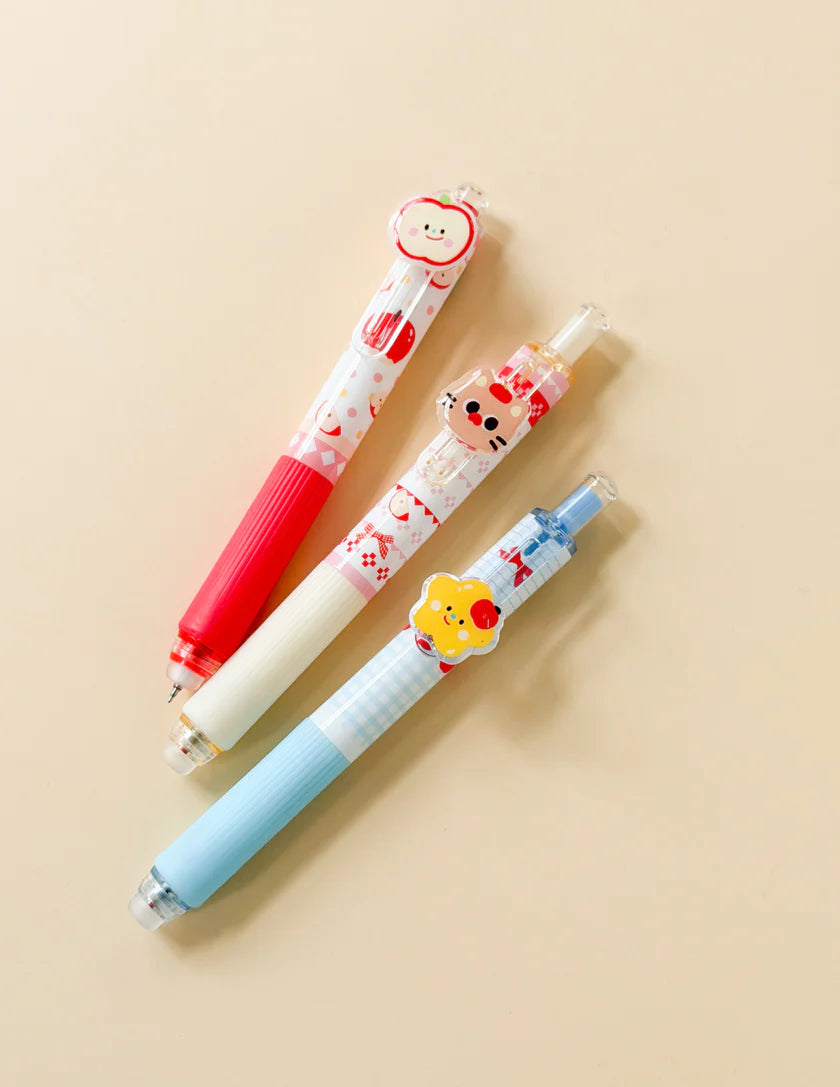 Sweet Heat Erasable Fabric Pen Set by Sewing Illustration