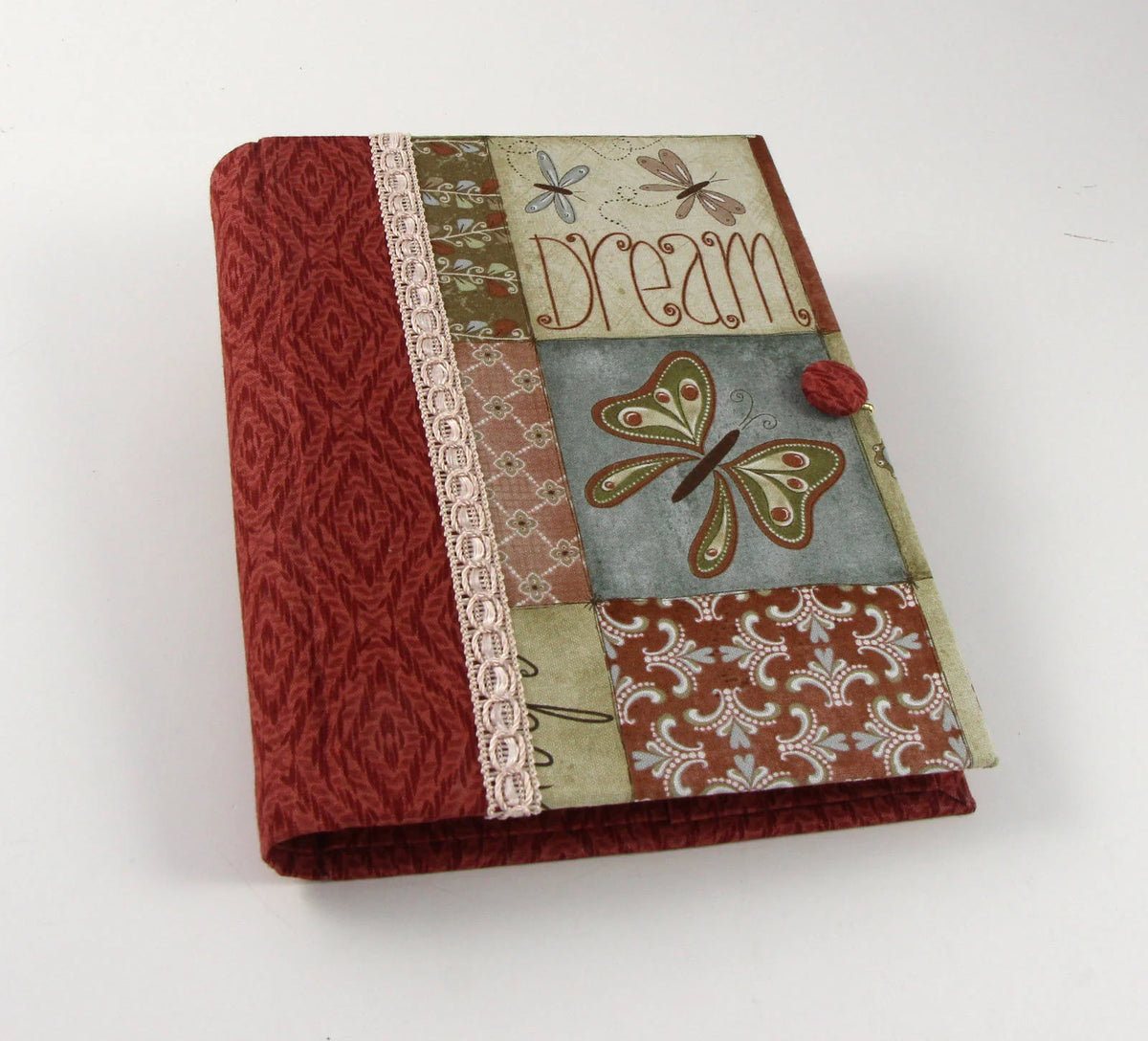 Cartonnage {Colorway Arts} "Reusable Fabric Journal Cover"