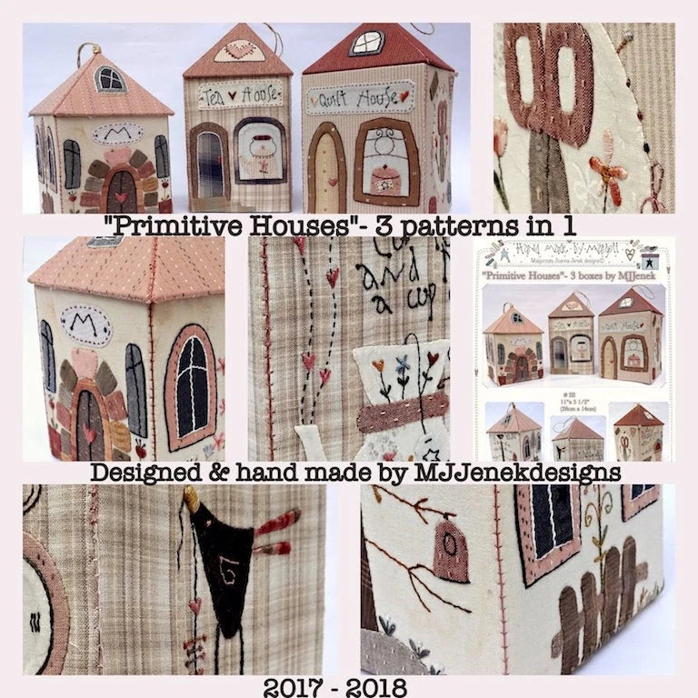 Primitive Houses Box Pattern