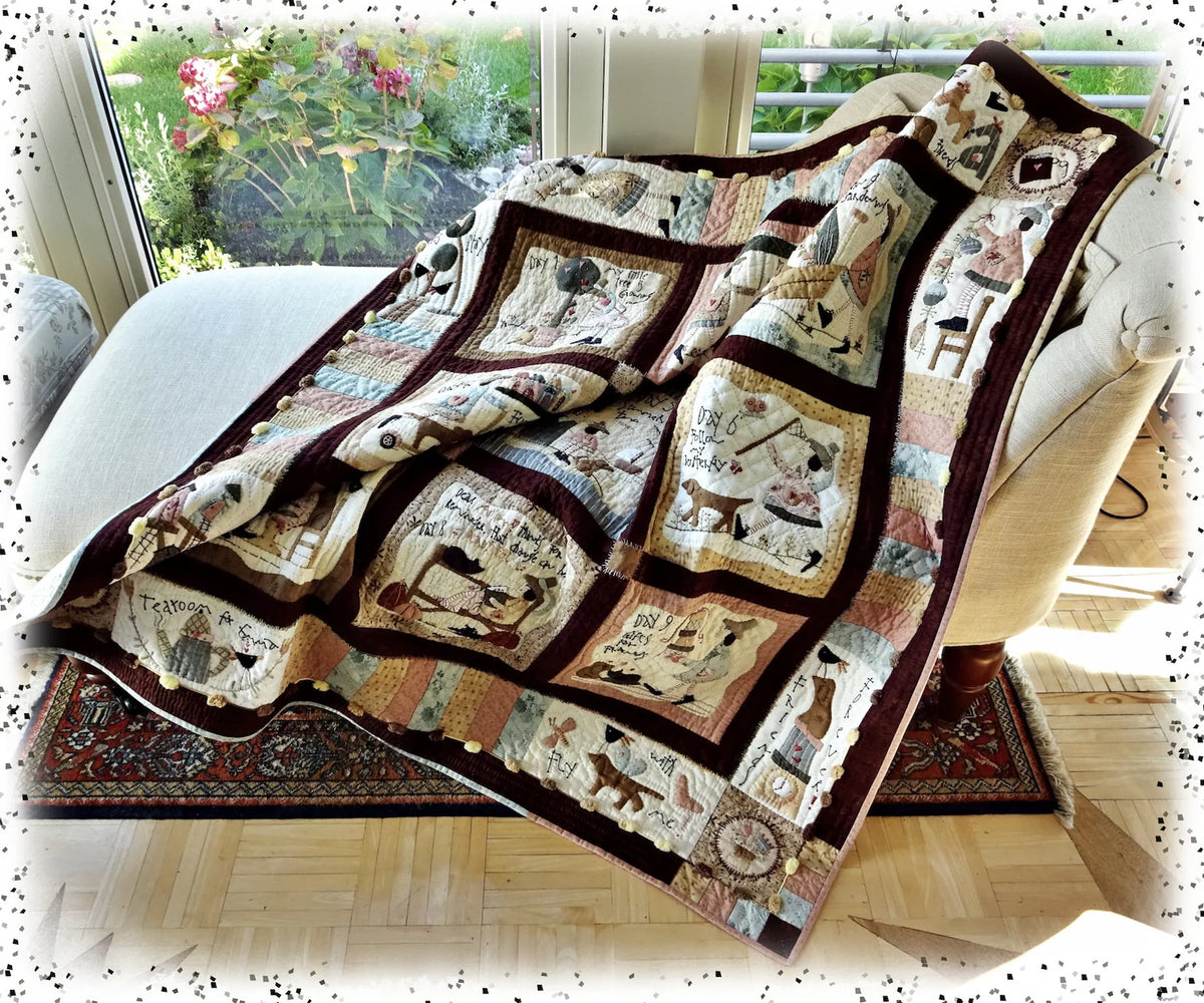 Emma Wall Hanging Quilt Pattern