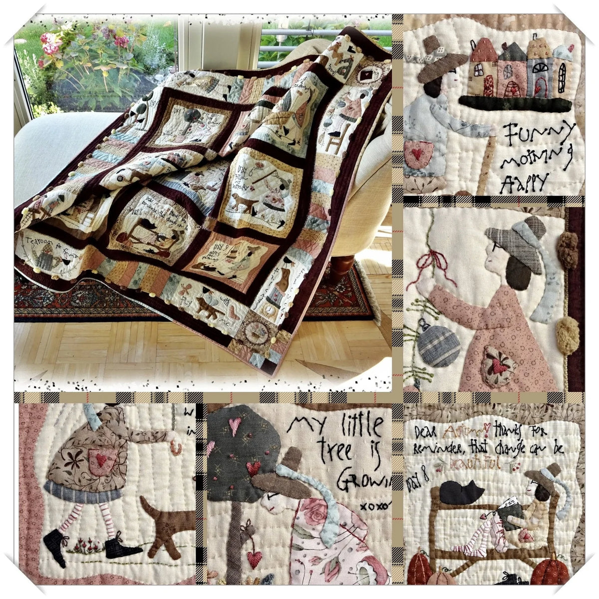 Emma Wall Hanging Quilt Pattern