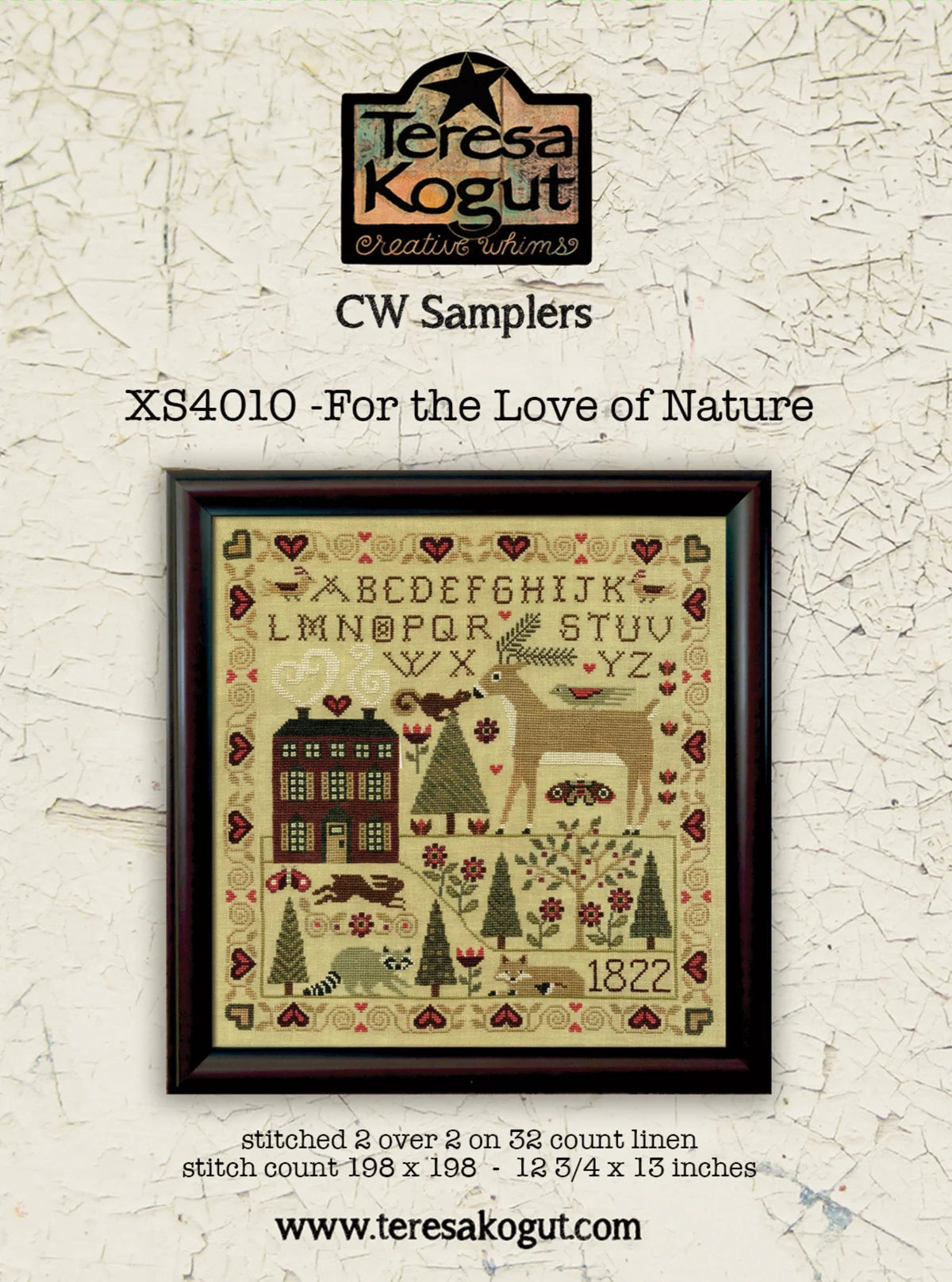 For the Love of Nature, by Teresa Kogut Cross Stitch pattern