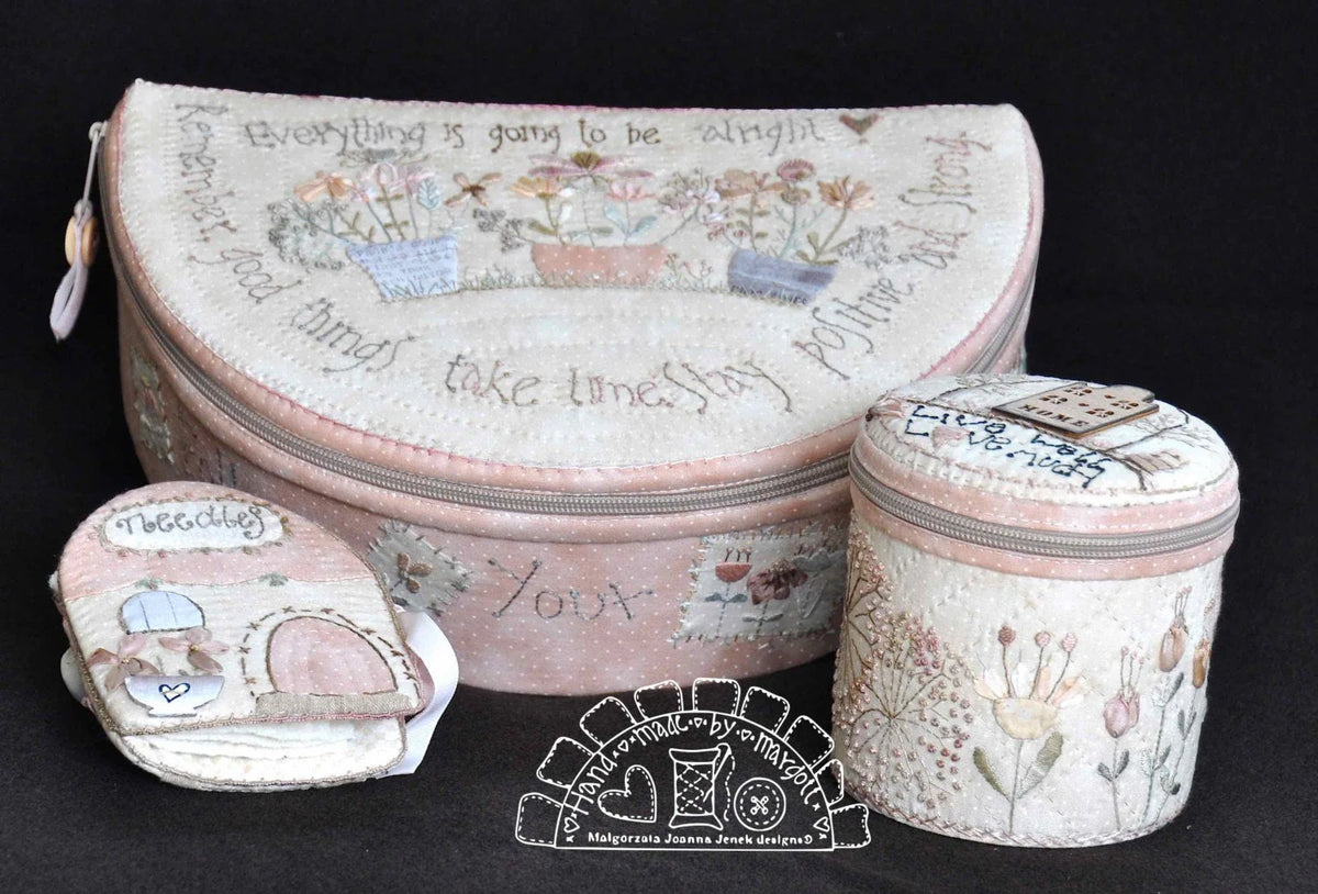Stitched in Rose Sewing Box Pattern