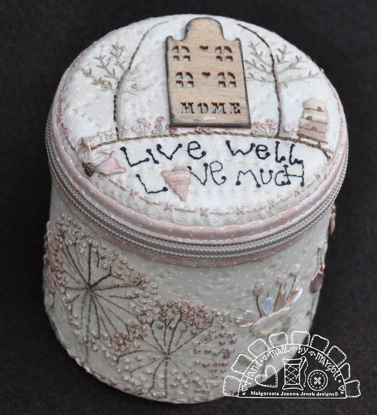 Stitched in Rose Sewing Box Pattern