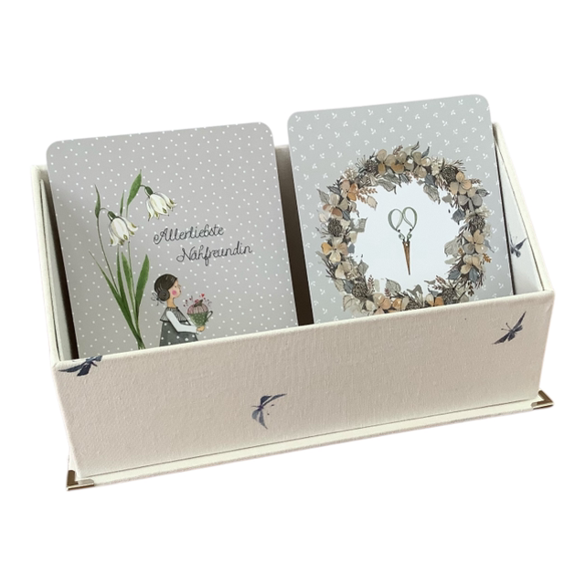 Cartonnage "2 Postcard Holder"