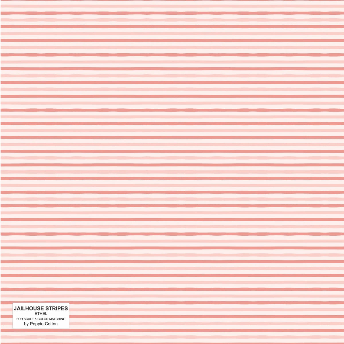 Jailhouse Stripes Basics by Poppie Cotton