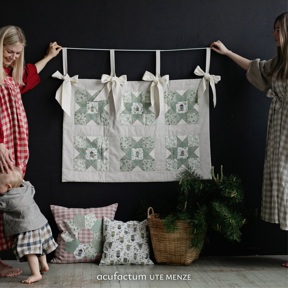 Acufactum Angelic Creations Star Quilt Wallhanging KIT