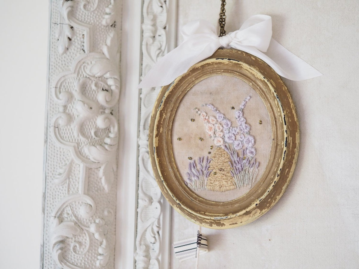 The Stitchery Embroidery Kit: Lavender and Honey