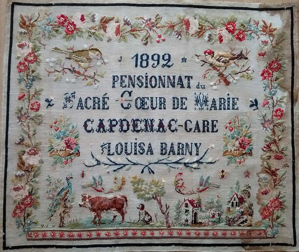 Louisa Barny 1892, pattern by Reflets De Soie
