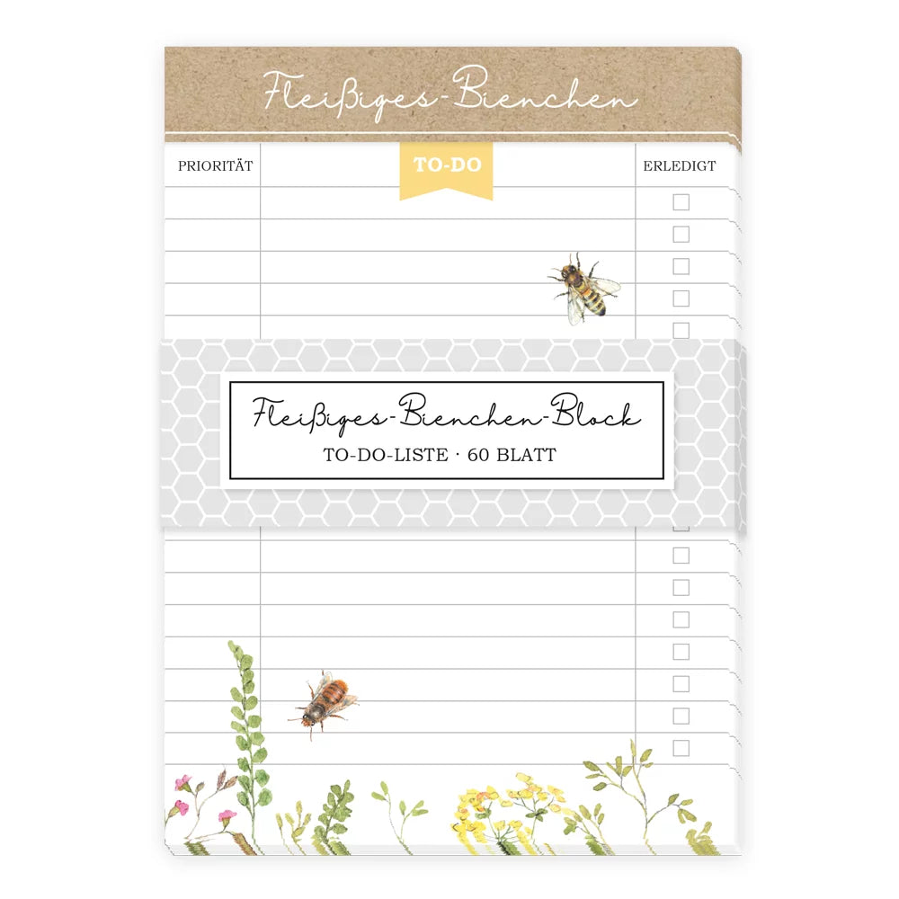Notepad A6 Bees